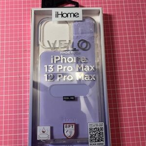 iHome Velo Lavender and clear Case for iPhone 13 Pro Max
